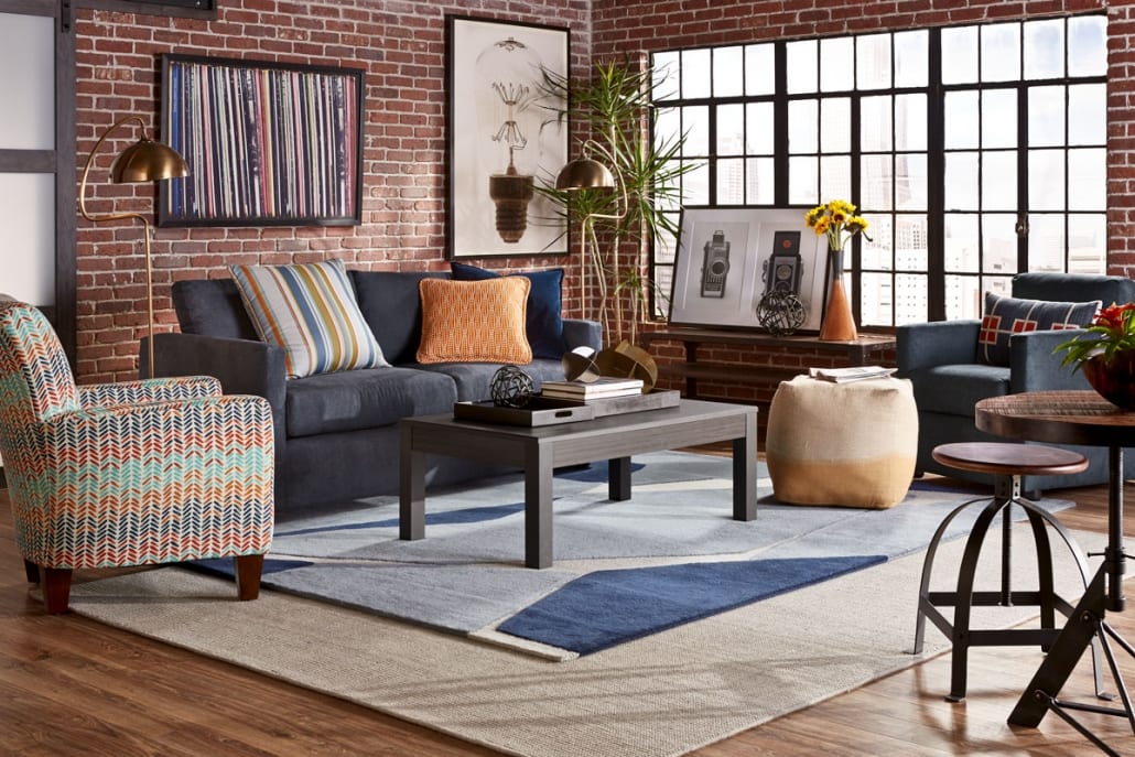 Levi Sofa with Dorian Table